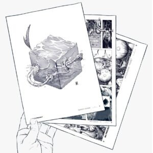Pack 3 affiches A4